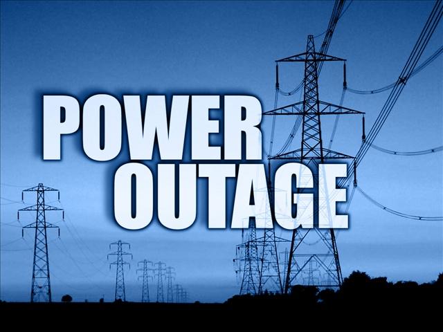 Overnight power outage